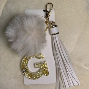 Letter G Keychain